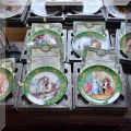 C10. Henry D'Arceau Napoleon collectible porcelain plates. 